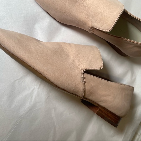 1.State Women's Sz 7 Soft nubuck Leather Slip On Willasa Loafers PINK Comfort - Picture 10 of 12